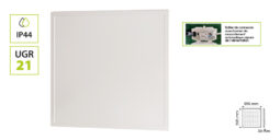 DALLE LED START BACKLIT IP44 600x600 UGR21 4000 K 8019