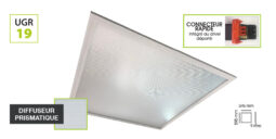 DALLE LED CIELO 4 600x600 UGR19 SLIM